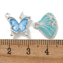 Pendenti in lega con strass e smalto&nbsp;PALLOY-F312-01S