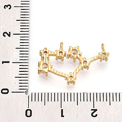 Ottone micro spianare pendenti zirconi&nbsp;KK-N261-120L-G