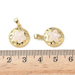 Ciondoli smaltato in ottone&nbsp;KK-I371-30G-01