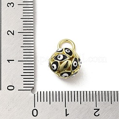 Charms smalto ottone&nbsp;KK-E092-12G-07