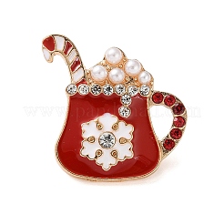 Weihnachts-Emaille-Pin-Sets&nbsp;JEWB-A037-01KCG