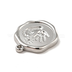 Pendentif en acier inoxydable 304 résistant au ternissement&nbsp;STAS-I197-001P