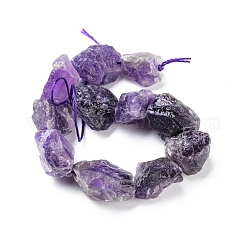 Natürlichen Amethyst Perlen Stränge&nbsp;G-I283-E04
