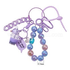 Pulsera con llavero de cuentas para mujer&nbsp;JX425B