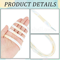 3 par de 3 cordones planos y lisos de poliéster con efecto tie-dye&nbsp;FIND-GF0004-70A