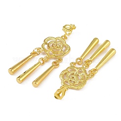 Orecchini a clip in lega di zinco della Boemia&nbsp;EJEW-C089-01E-G