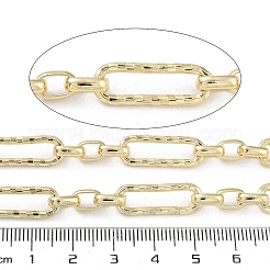 Büroklammerketten aus Messing mit Rackbeschichtung&nbsp;CHC-F018-01G