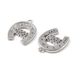 Anhänger aus Messing mit Zirkonia&nbsp;KK-CJC0023-02B-P