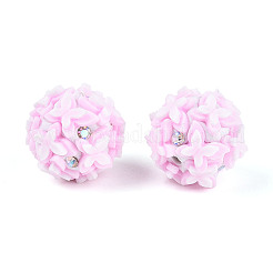 Handgefertigte Polymer Clay Strass- und Harzperlen&nbsp;CLAY-T022-01F