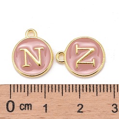 Breloques en émail d'alliage plaqué or&nbsp;X-ENAM-S118-07N