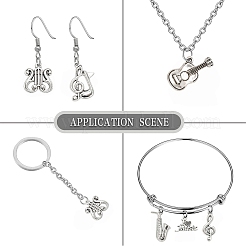 50 pièces 10 styles pendentifs en alliage de style tibétain&nbsp;FIND-YW0007-17