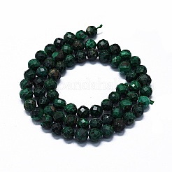 Natur Malachit Perlen Stränge&nbsp;G-G927-44