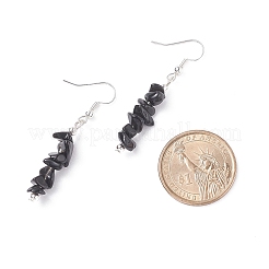 Set di gioielli con perline di ossidiana naturale&nbsp;X-SJEW-JS01232-01