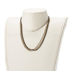 Set di collane con catena rolo in acciaio inossidabile 304&nbsp;NJEW-JN03568