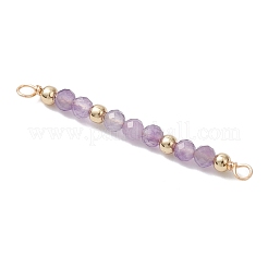 12 Stück 12 Stile Konstellation Naturstein facettiert rund Perlen Verbinder Charms&nbsp;PALLOY-JF04686