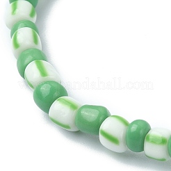Stretch-Armbänder mit Glasperlen&nbsp;BJEW-JB09510