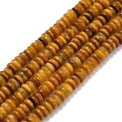 Chapelets de perles d'œil de tigre naturel&nbsp;G-L635-A31-4x2mm-02