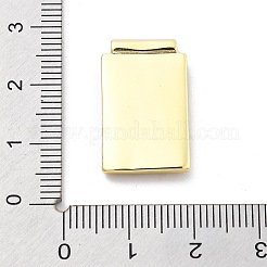 Muschelanhänger aus Messing mit Pavé-Fassung&nbsp;KK-Q006-32G-01