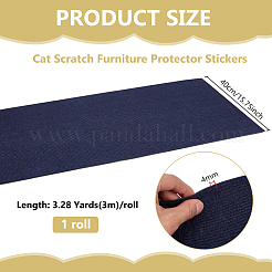 Autocollants de protection de meubles en polyester anti-griffures de chat&nbsp;AJEW-WH0609-395D