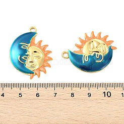 304 Edelstahl-Emaille-Anhänger&nbsp;STAS-T076-04G