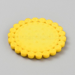 Montature cabochon in plastica&nbsp;KY-WH0056-05G