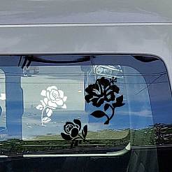 4 Uds. 4 estilos de pegatinas autoadhesivas para coche impermeables para mascotas&nbsp;DIY-WH0308-225A-095