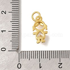 Estante de placas micro latón allanan charms de circonio cúbico&nbsp;KK-I716-25G-01
