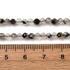 Natürlichen Turmalin Perlenstränge&nbsp;G-L629-B03-3mm