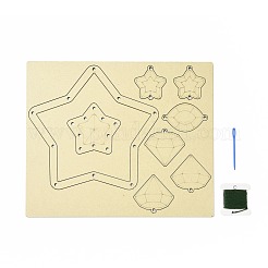 Kits de fabrication de carillons éoliens diy star&nbsp;DIY-A029-09