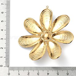 304 Edelstahl Emaille große Anhänger&nbsp;STAS-L026-05G