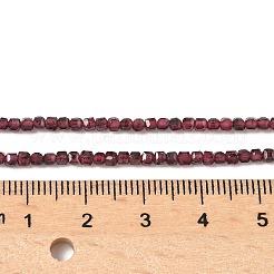 Natürlicher Granat Perlen Stränge&nbsp;LS-G-RM241221-K26
