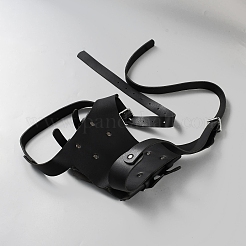 Schwertholster aus PU-Leder mit Schwertrückenscheide für mittelalterliche Renaissance-Cosplay-Requisiten&nbsp;AJEW-WH20006-72B-01