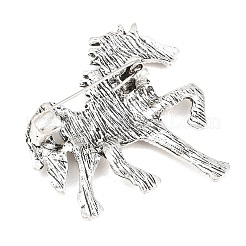 Legierung Strass Revers Pin Broschen&nbsp;JEWB-C057-01AS-02