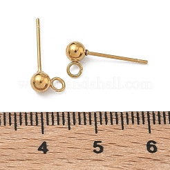 Ohrstecker-Beschläge aus Edelstahl 304&nbsp;STAS-P448-11C-G