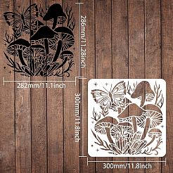 Wiederverwendbare Zeichenschablonen aus Kunststoff&nbsp;DIY-WH0172-538
