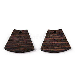 Anhänger aus natürlichem Wengeholz&nbsp;WOOD-T023-83