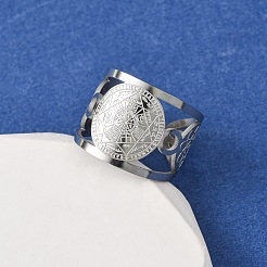 Manschettenringe aus Edelstahl 304&nbsp;LS-RJEW-D337-06P