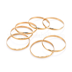 Ensembles de bracelets en acier inoxydable 201 à la mode&nbsp;BJEW-L664-024A-G-1