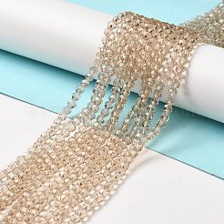 Perles en verre transparentes&nbsp;EGLA-A035-T4mm-D22