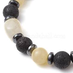 Armbänder aus natürlichen und synthetischen gemischten Edelsteinperlen&nbsp;BJEW-JB11322