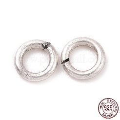 925 Sterling Silber Sägeschnitt offene Biegeringe&nbsp;STER-D036-25AS-05