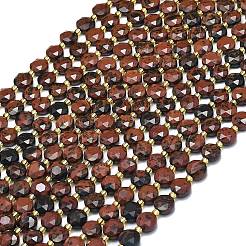 Natur Mahagoni Obsidian Perlen Stränge&nbsp;G-C116-A66-02