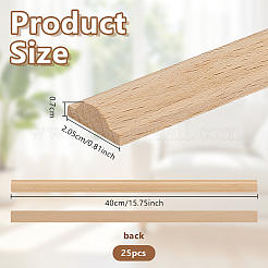 25 Stück Holzdeckenleiste&nbsp;AJEW-OC0016-05H