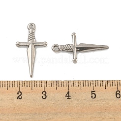 Anlaufgeschützte Anhänger aus 304er Edelstahl&nbsp;STAS-O004-06A-P