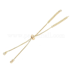 Gestellbeschichtung Messing klare Zirkonia Schiebearmbandherstellung&nbsp;KK-H509-01G