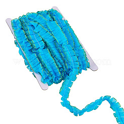 Ruban de dentelle en polyester double couche de 10 m&nbsp;OCOR-TA0004-14F