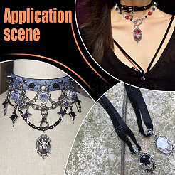 16 pendentif ovale en alliage pour Halloween&nbsp;FIND-SC0011-19