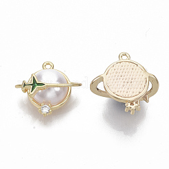 Messing Zirkonia Universum Raum Charme&nbsp;KK-T050-46G-NF