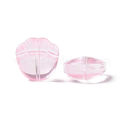 Perle di vetro verniciate a spruzzo trasparente&nbsp;GLAA-I050-12F