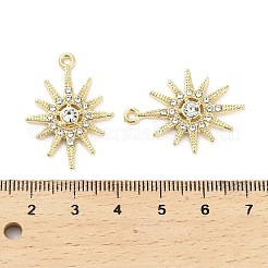 Legierung Kristall Strass Anhänger&nbsp;FIND-L021-02G